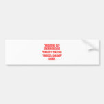 Nationalem "Schlaf mit Ihr Chef-" Tag Auto Sticker