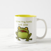 Nationaler Frosch-Monats-Becher Teetassen