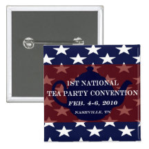 Nationaler Tee-Party-Versammlungs-Knopf Anstecknadelbuttons