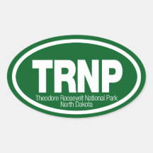 Nationalpark Theodore Roosevelts Sticker