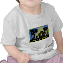 Nativity-Silhouette-Freude zur Welt T-shirt