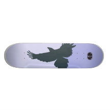 Natur-Plattform - Falke Bedruckte Skateboarddecks