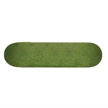 Natürliches grünes Gras Skateboard Skate Board