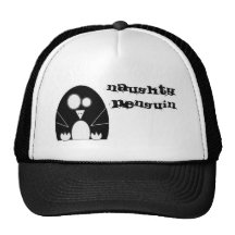 NAUGHTYPENGUIN, frecher Pinguin Retrokult Cap