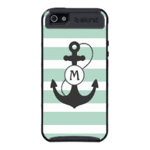 Nautical Monogram Case For iPhone 5