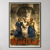 NAZIkriegs-PROPAGANDA-PLAKAT