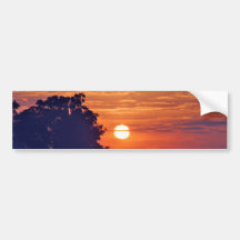 Nebelhafter Sonnenaufgang Südafrika Auto Sticker