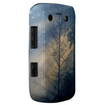 Nebelhafter Wald im Nebel-Natur-Landschafts-BlackB Blackberry Case