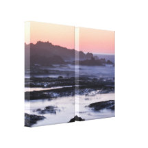 Nebeneinander Kalifornien Oceanscape Galerie Falt Leinwand