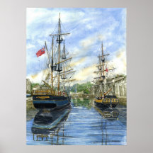 "Nebeneinander" Plakat
