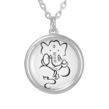 necklase, ganesha, Amulett