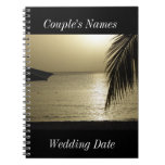 Negril Jamaika HochzeitGuestbook Spiralblöcke