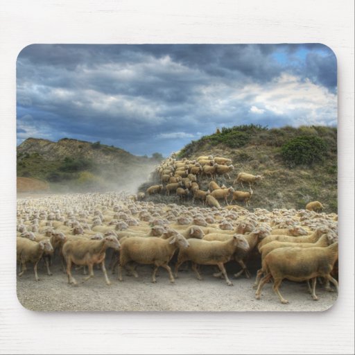 Nehmen der Kurve Mousepads