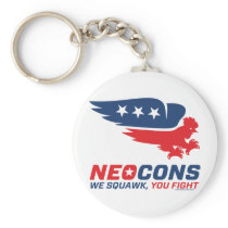 Neocon Chickenhawk Logo schlüsselanhänger
