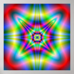 Neon formt Plakat