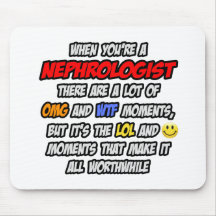 Nephrologe. OMG WTF LOL Mousepad