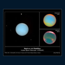 Neptune&amp; Satellites-2004-22a poster
