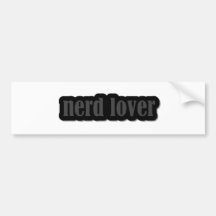 Nerd Autoaufkleber