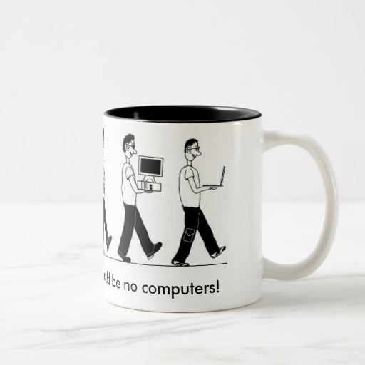 Nerd-Evolutionsbecher Tasse