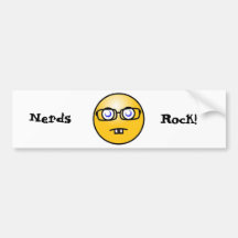 Nerd-Felsen! Autosticker