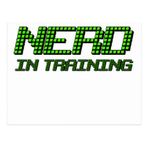 Nerd im Training Postkarten