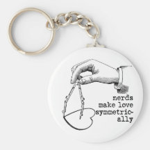 Nerds machen Liebe symmetrisch Schlüsselband