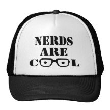 Nerds sind cooler Hut Trucker Kappe