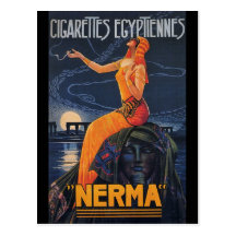 NERMA Zigaretten Egyptiennes Postkarten