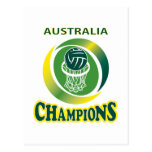 Netbalballband verficht Australien Postkarten