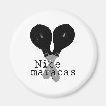 Nettes Maracas Magnete