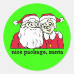 Nettes Paket Sankt Sticker