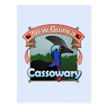 Neu-Guinea Cassowary Postkarten
