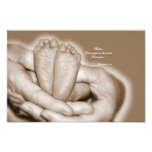 Neue Baby-Widmung Fotodrucke
