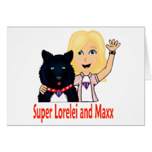 Neue fiktive Helder SuperLorelei und Maxx Karten