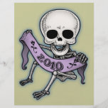 Neue Jahre des Baby-Skullabee Flyerbedruckung