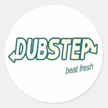 Neue Parodie DUBSTEP Schlages Aufkleber