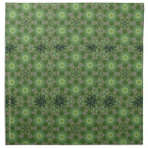 Neue Tagesgarten-Kaleidoskop-Serviette verlässt 2 Stoff Serviette