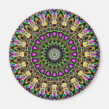 Neue Vision kein Kaleidoskop 5 Kühlschrankmagnet