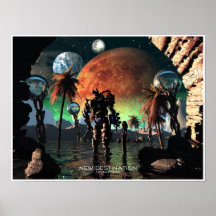 Neuer Bestimmungsort Plakate