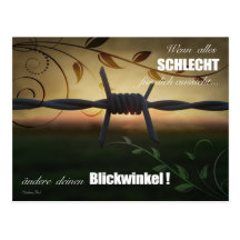 Neuer Blickwinkel Postkarte