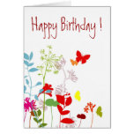 Neuer Frühling, alles Gute zum Geburtstag! - Ferti Grußkarte