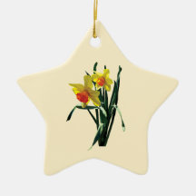 Neugierige Narzissen Ornament