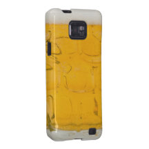 Neuheitsglas des Kastens Bierhintergrund Galaxie S Galaxy S2 Hüllen