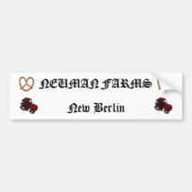 neuman bewirtschaftet Autoaufkleber