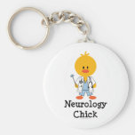 Neurologie-Küken Keychain Schlüsselband