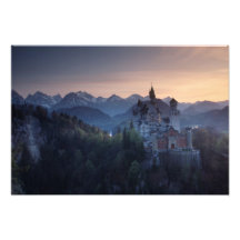 Neuschwanstein-Schloss, errichtetes spätes 1800's  Photographie