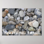 Neuseeland… Felsen! Plakate