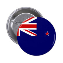 Neuseeland-Flagge Anstecknadelbuttons