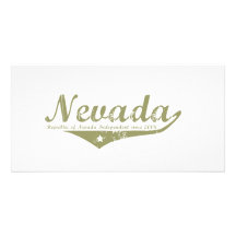 Nevada-Revolutions-T-Shirts Foto Grußkarte