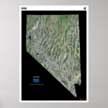 Nevada vom Raum-Plakat